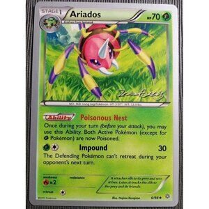 Pokemon TCG - Ariados - 6/98 - 2016 World Championship Edition -  Lightly Played